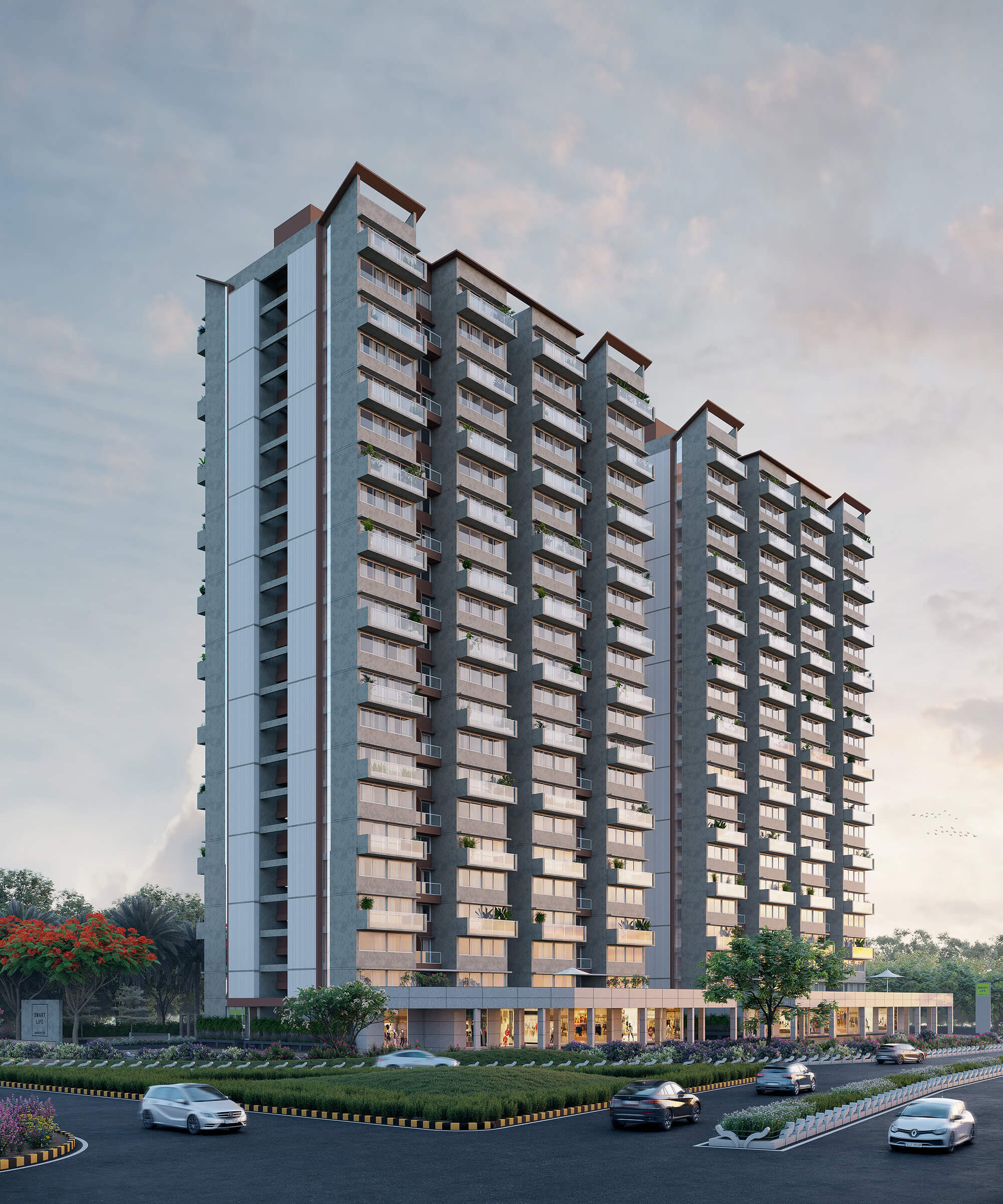 Sj sangath smart life future ready apartments in gandhinagar